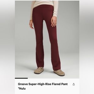 Groove Super-High Rise Flared Pant